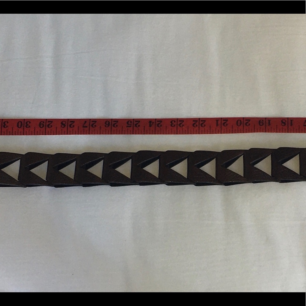 Gucci Rare vintage brown leather belt flawless - Picture 2 of 3